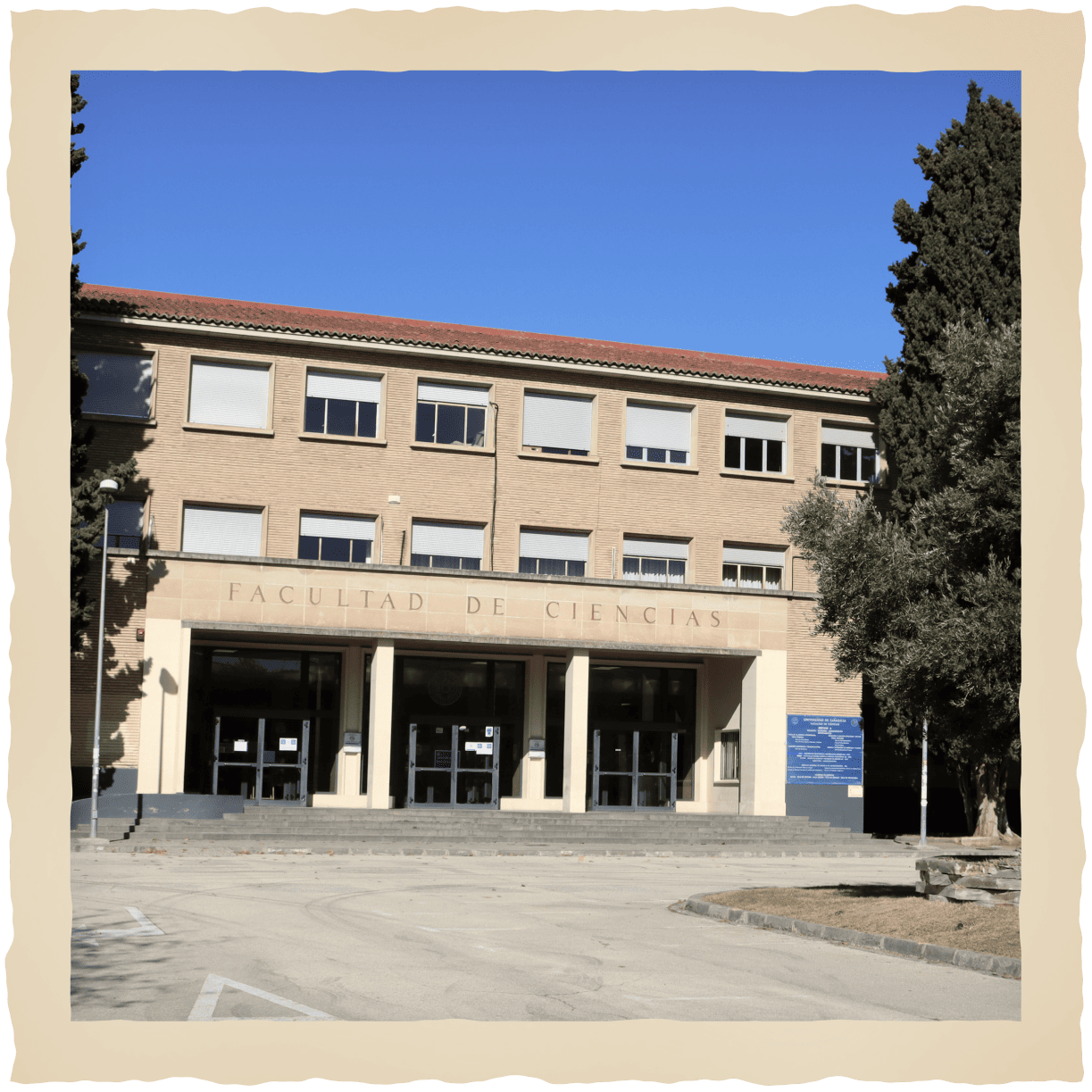 Foto Facultad de Ciencias, Universidad de Zaragoza